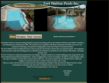 Tablet Screenshot of ftwaltonpools.com